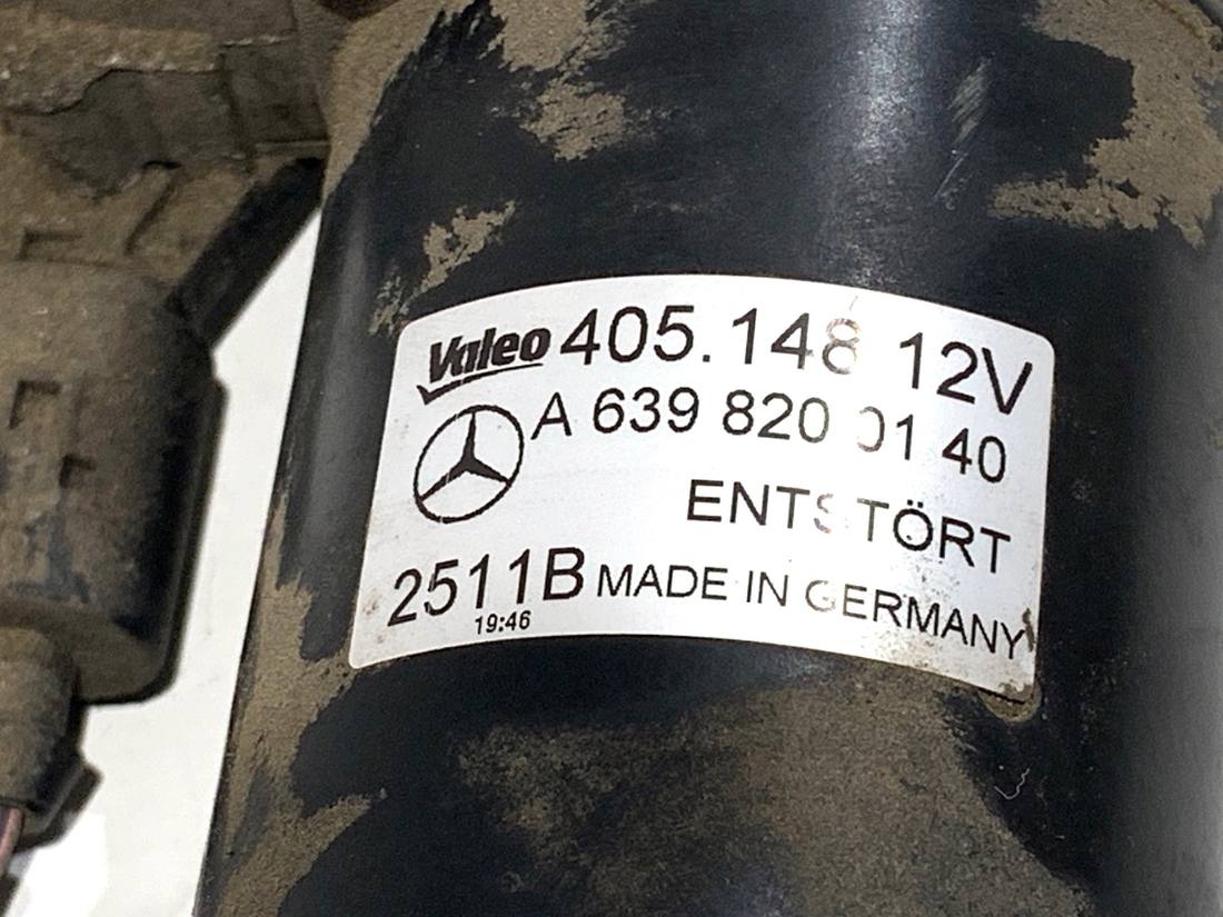Моторчик дворников Mercedes Vito A6398200140 — фото детали 4