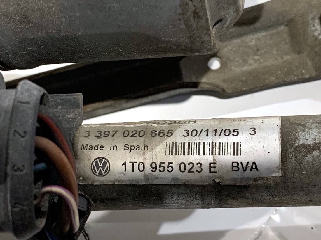 Моторчик двірників Volkswagen Touran 1T0955023E — фото деталі 6