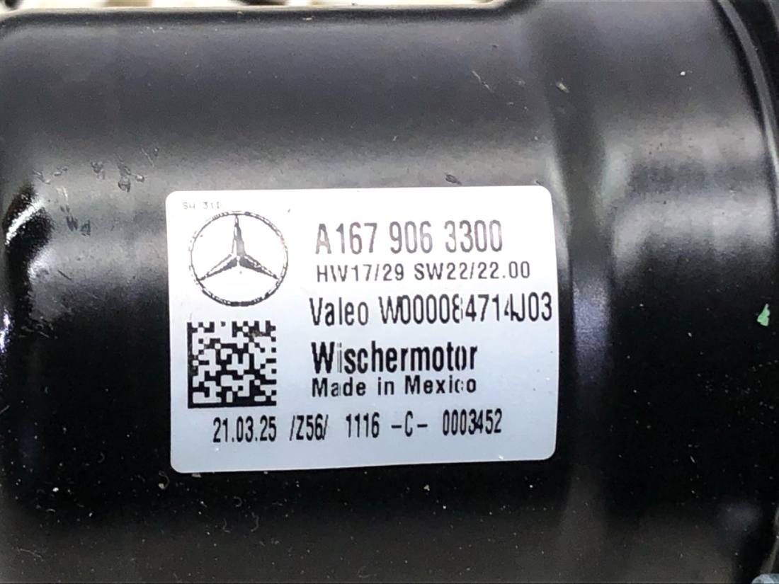 Моторчик двірників Mercedes GLE V167 A1679063300 — фото деталі 4