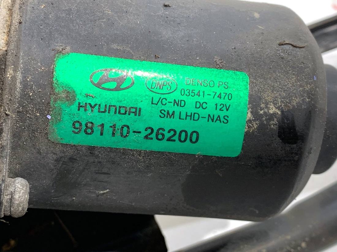 Моторчик двірників Hyundai Santa Fe 98110-26200 — фото деталі 5