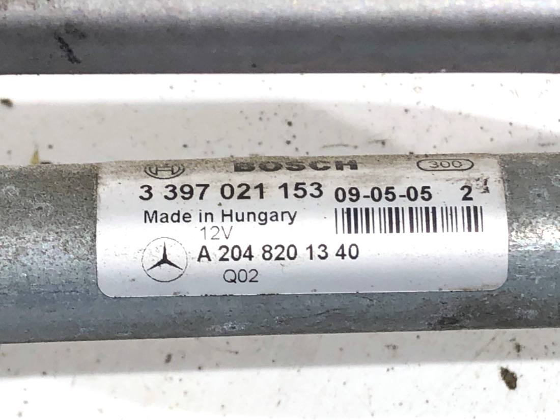 Моторчик двірників Mercedes GLK X204 A2048201340 — фото деталі 6