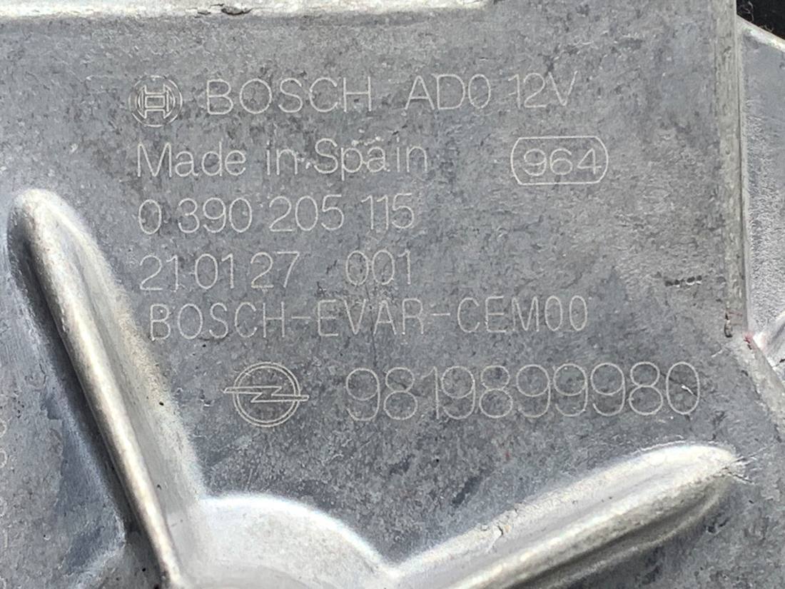 Моторчик двірників Opel Crossland 9819899980 — фото деталі 4