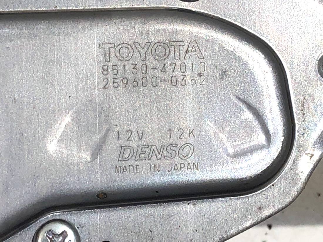 Моторчик двірників Toyota Prius 85130-47010 — фото деталі 4