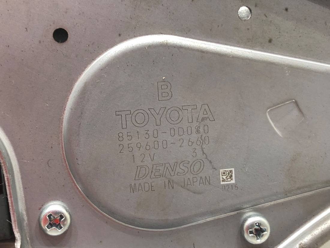 Моторчик двірників Toyota Yaris 4 85130-0D080 — фото деталі 3