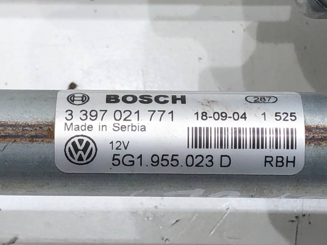Моторчик двірників Volkswagen Golf 7 5G1955023D — фото деталі 7