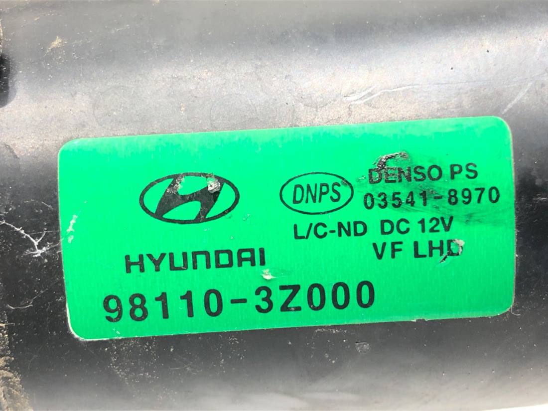 Моторчик двірників Hyundai I40 98110-3Z000 — фото деталі 3