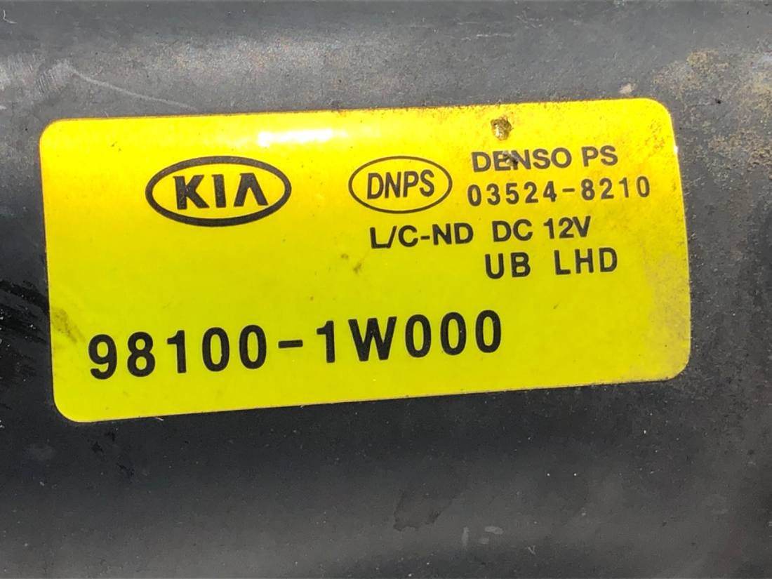 Моторчик двірників Kia Rio 98100-1W000 — фото деталі 4