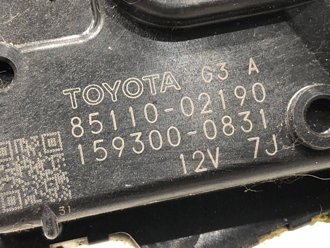 Моторчик двірників Toyota Auris 85110-02190 — фото деталі 4
