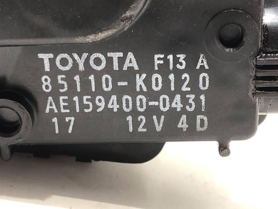 Моторчик двірників Toyota Yaris 4 85110-K0120 — фото деталі 4