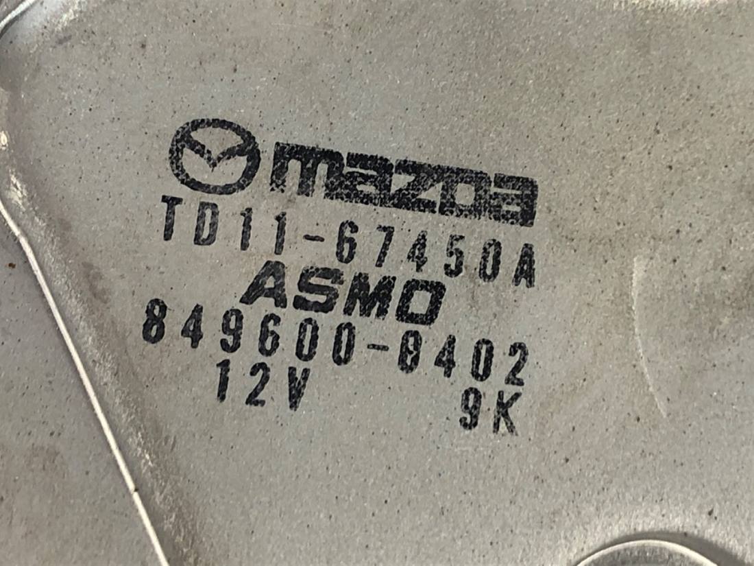 Моторчик двірників Mazda CX-9 849600-0402 — фото деталі 4